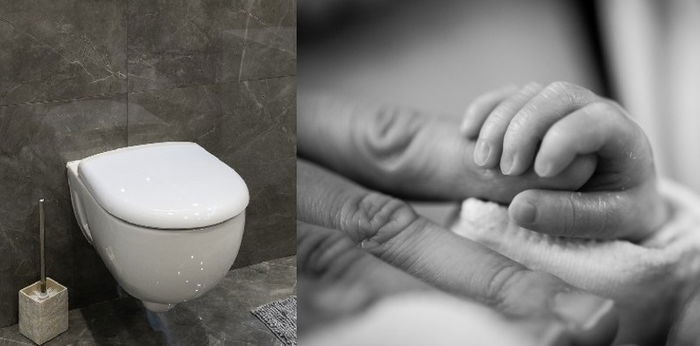 Viral Mahasiswi Lahirkan Bayi di WC, Ari-Ari Bayi Belum Lepas saat Ditemukan