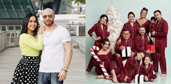 Foto Natal Tanpa Suami jadi Sorotan, Melaney Ricardo Kembali Bantah Isu Cerai