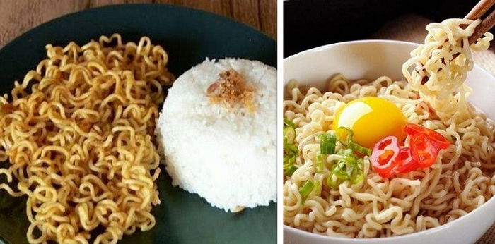 Bahaya Makan Mie Instan dengan Nasi, Double Kalori = Lemak!