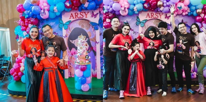 Potret Pesta Ulang Tahun Arsy yang Dapatkan Surprise dari Keluarga