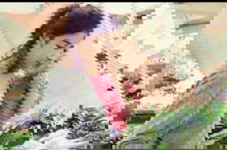 artis belanja di pasar