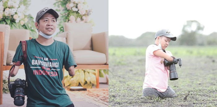 Kisah Bang Dzoel, Sempat Mau Dibuang saat Lahir Kini Jadi Fotografer Disabilitas yang Mendunia