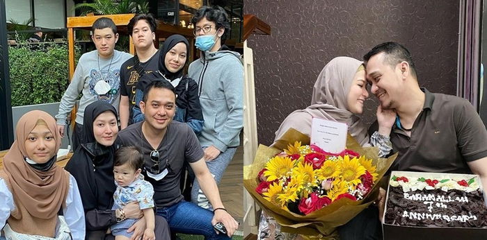 6 Potret Keluarga Lyra Virna dan Fadlan, Kompak dengan Anak!