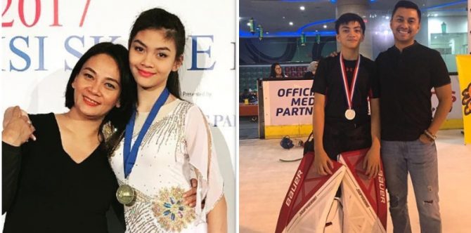 6 Potret Menawan Sasi dan Arka, Anak Anjasmara dan Dian Nitami yang Jadi Atlet