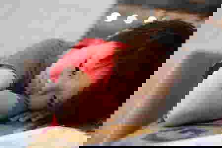 Anak sedang mengantuk