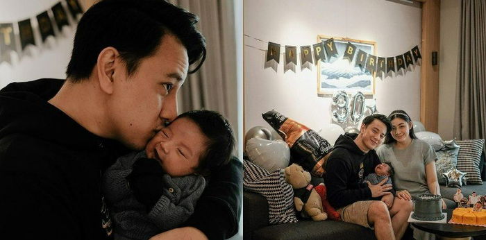 6 Potret Billy Davidson Momong Anak, Kompak dan Gemas Banget!