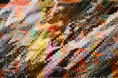 kain endek khas bali