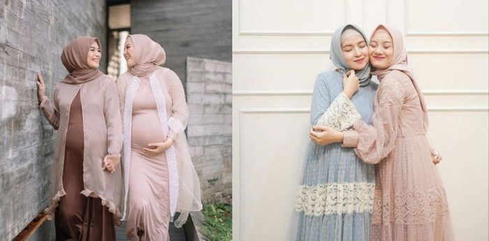 6 Pasang Kakak Adik Artis Hamil Bareng, Kompak!