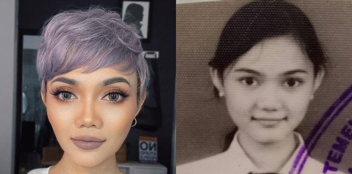 3 Foto Jadul Rina Nose dari SMP hingga Gagal Audisi Menyanyi