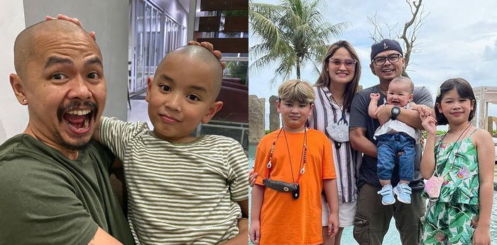 10 Potret Wendi Cagur Momong Anak, Kompak dan Saling Sayang! 