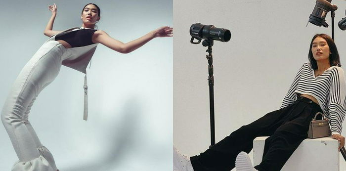 8 Ide Outfit Bernuansa Hitam Putih ala Alika Islamadina, Modis dan Chic!