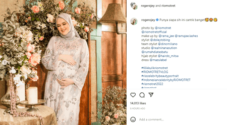 Hamil Anak Kedua, Intip Deretan Foto Maternity Shoot Cut Meyriska yang Elegan 