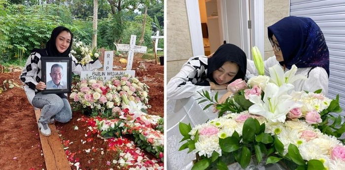 Sang Ayah Meninggal Dunia, Melly Mono: "Ternyata Kemarin Pelukan Terakhir Kita, Pa"