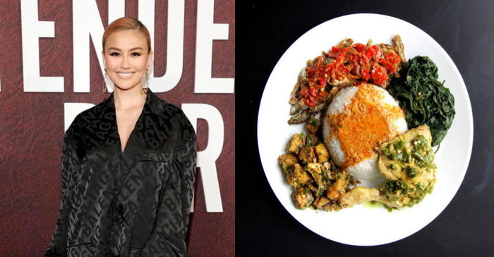 Agnez Mo kenalkan nasi padang ke kancah Hollywood, Tuai Apresiasi Netizen 