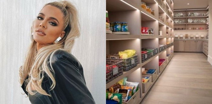 Khloe Kardashian Pamer Dapur Mirip Minimarket, Warganet Sukses Dibikin Melongo