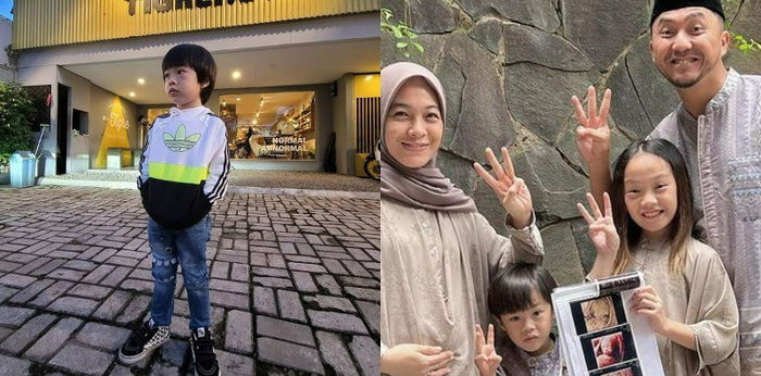 9 Potret Menggemaskan Langit, Anak Ananda Omesh yang Sebentar Lagi Akan Jadi Kakak