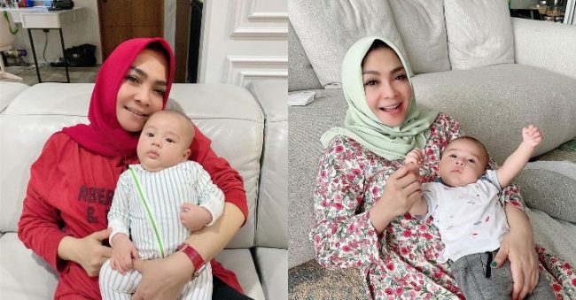 Rayaz Mama R 10 Potret Kebersamaan Mama Rieta dan Rayyanza, Bikin Kangen Terus!