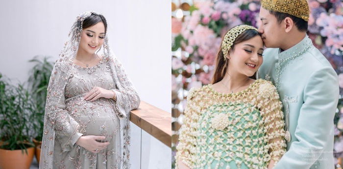 Potret Tujuh Bulanan dan Siraman Nanda Arsyinta, Tak Dihadiri Sang Ayah