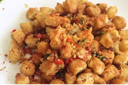 Resep Tahu Cabe Garam 