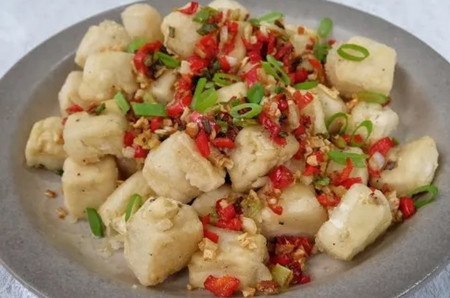 Resep cabe tahu garam