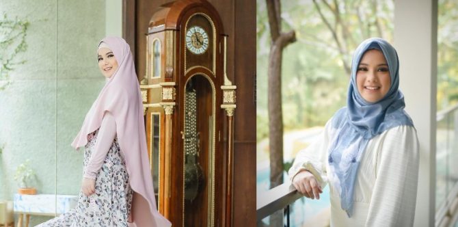 6 Inspirasi Gaya Baju Lebaran ala Annisa Pohan, Bisa Dicontek nih Bun!