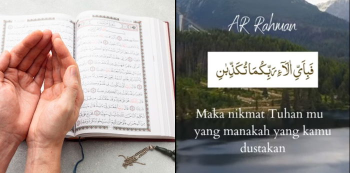 Pengingat Bagi Umat Muslim, Ini Makna Bacaan Fabiayyi Ala Irobbikuma Tukadziban