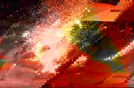 Perang Obor untuk Tolak Bala, Tradisi Unik Warga Jepara