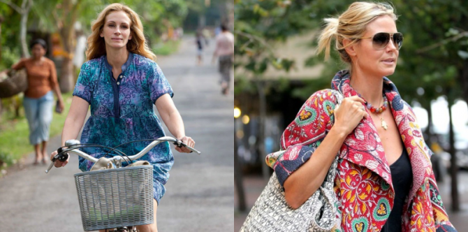 9 Artis Hollywood Tertangkap Kamera Memakai Batik, Bikin Bangga!