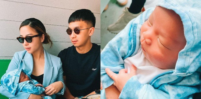 Nikita Willy Ajak Baby Izz Makan di Luar, OOTDnya Bikin Gemes