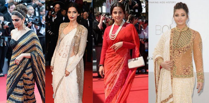 Deretan Artis India Ini Dikritik karena Saree yang Dikenakan di The Cannes Film Festival