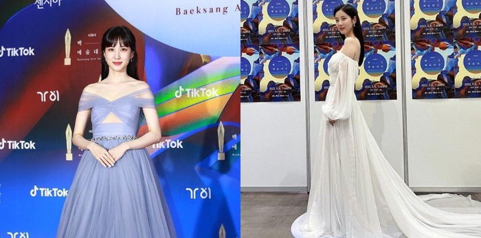 Inspirasi Fashion 12 Aktris di Baeksang Arts Awards 2022, Dominasi Monokrom