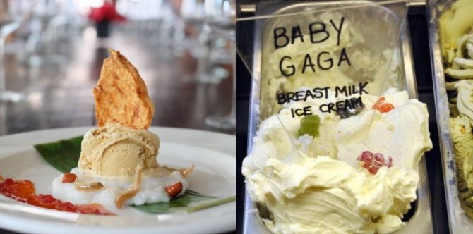 10 Varian Es Krim Aneh, Ada Rasa ASI hingga Empedu Ular!