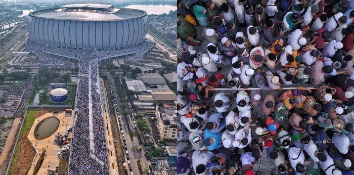 MasyaAllah! Ribuan Umat Muslim Lakukan Sujud Pertama Di JIS