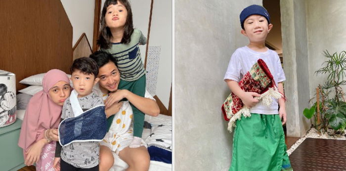 Anak Nycta Gina Jatuh dari Seluncuran, Tulang Bahu Retak