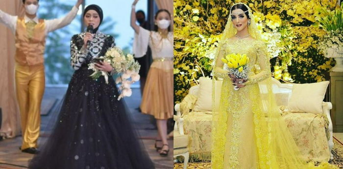 6 Artis Pakai Gaun Pengantin Karya Ivan Gunawan, Gayanya Curi Perhatian!