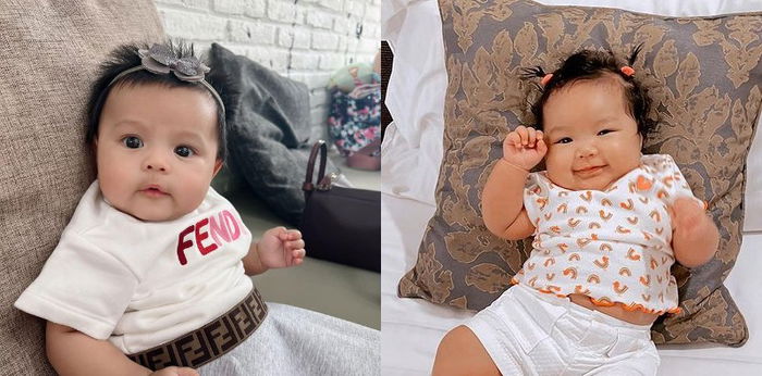 8 Bayi Artis Terlahir dengan Rambut Tebal Alami, Jadi Makin Imut dan Menggemaskan!