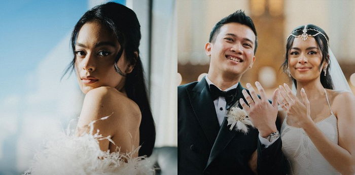 8 Potret Eva Celia Menikah dengan Demas Narawangsa, Penuh Haru dan Bahagia!