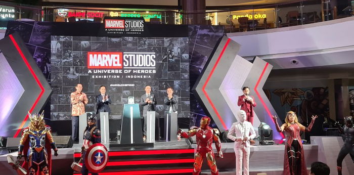 Marvel Studios Exhibition Indonesia Resmi Dibuka di Jakarta