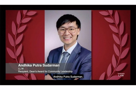 Andhika Sudarman, Pemuda Indonesia Pertama yang Pidato di Harvard