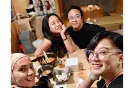 Leony bareng Dea Ananda