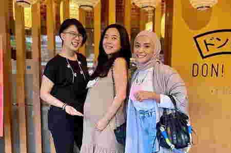 Leony bareng Dea Ananda