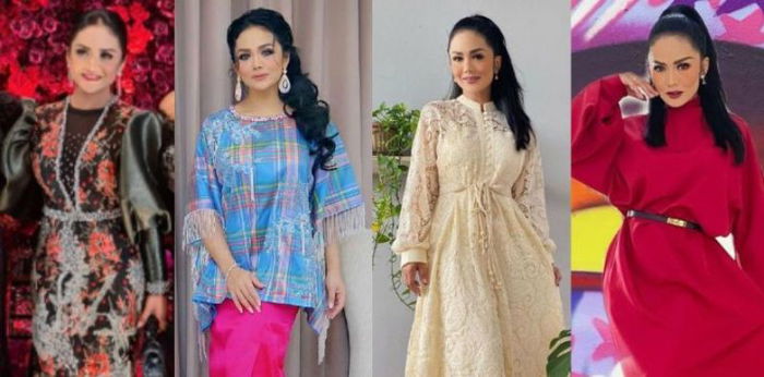 5 Potret Gaya Kondangan Krisdayanti, Glamor hingga Etnik Bisa Jadi Inspirasi!