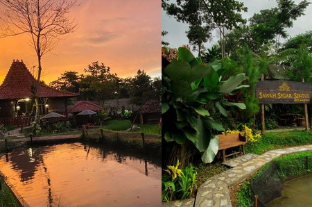 Restoran Bertema Saung Desa 