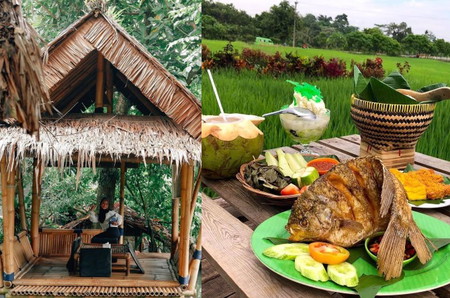 Restoran Bertema Saung Desa