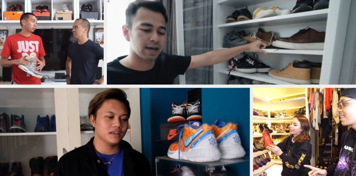 10 Artis Koleksi Sepatu Mahal, Ditaruh di Ruangan Khusus