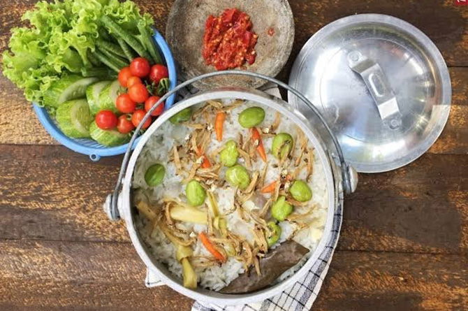 nasi liwet sunda