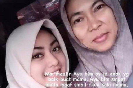Curahan Hati Ayu Anjani Usai Ibu dan Adiknya Tenggelam
