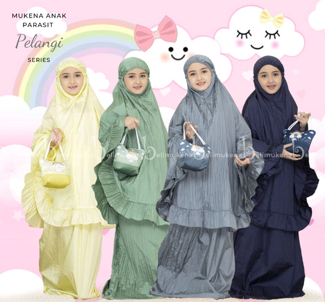 Merk mukena anak yang bagus cocok untuk dibawa ketika travelling
