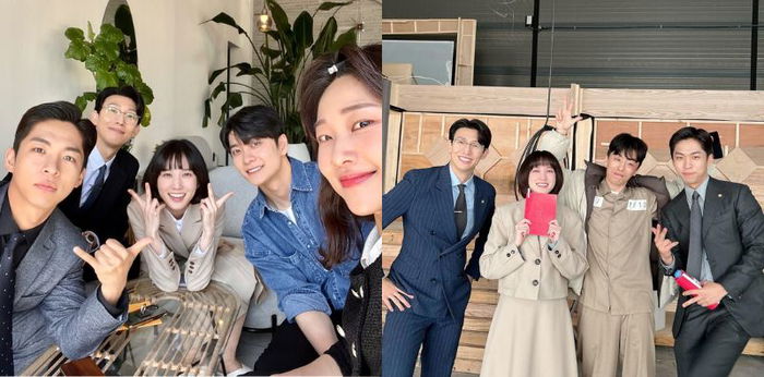 12 Potret di Balik Layar Pemain Extraordinary Attorney Woo, Kompak Banget!