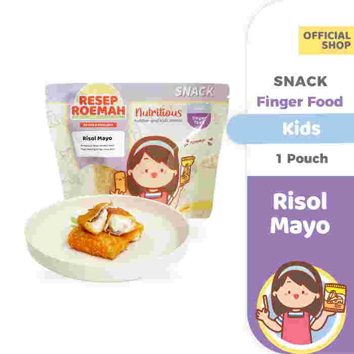 Snack Anak Resep Roemah Risol Mayo berbentuk frozen food